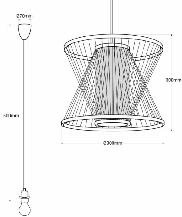 ABAT-JOUR POUR SUSPENSION-VG - LS03 – Image 9