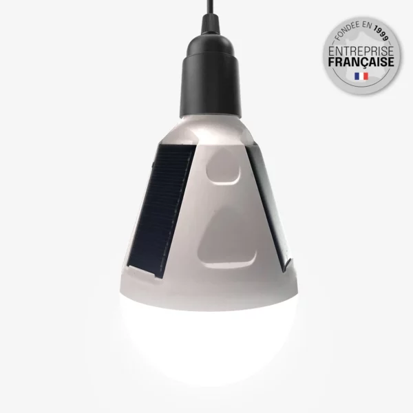 Ampoule solaire E27 900lm (4000k) IP65