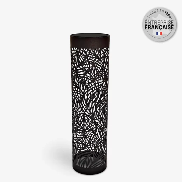 Borne solaire carrée 150lm (3000k) IP65,noir – Image 4