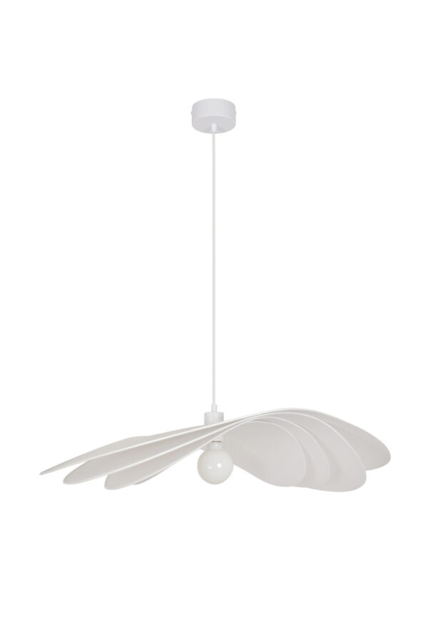 Suspension MarketSet Selenitis 1xE27 78cm,blanc – Image 3