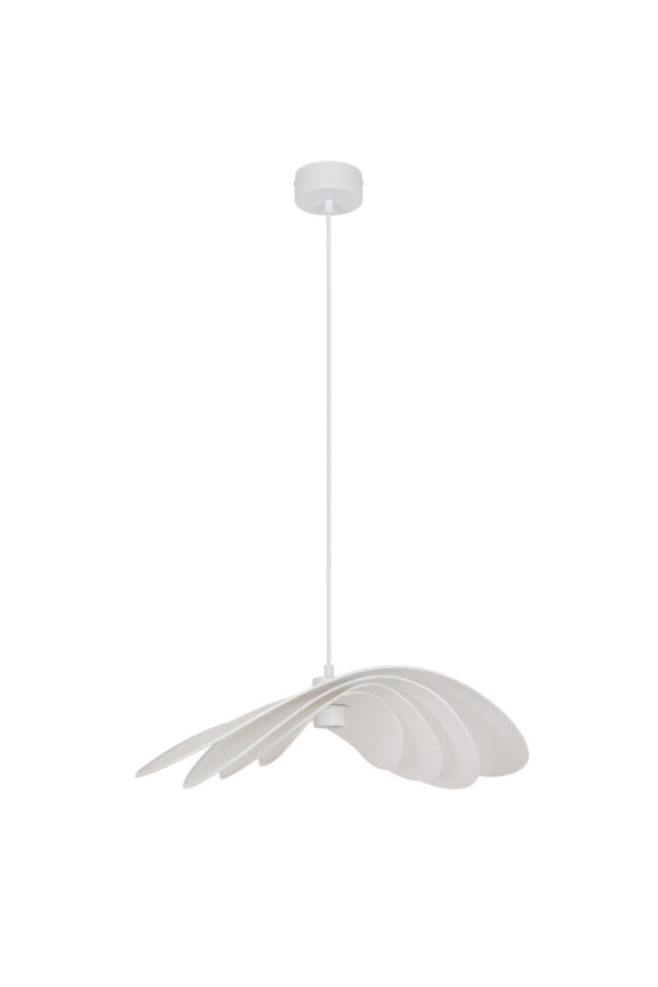 Suspension MarketSet Selenitis 1xE27 56cm,blanc – Image 3