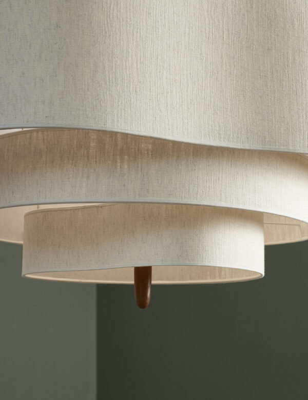 Suspension MarketSet Pebble 1xE27 78cm,crème – Image 2