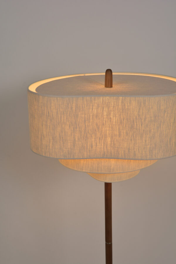 Lampadaire MarketSet Pebble 1xE27 H74cm,crème – Image 4