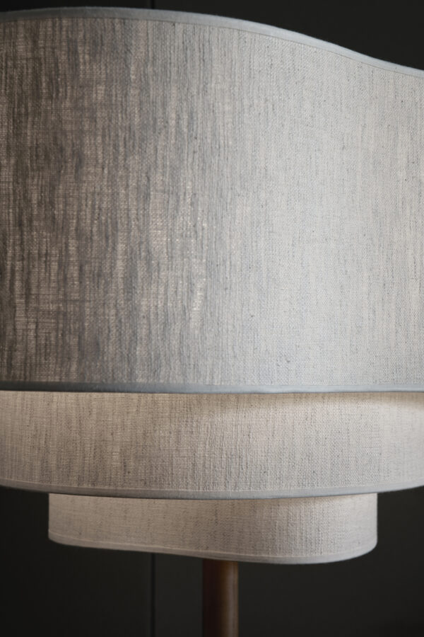 Lampadaire MarketSet Pebble 1xE27 H74cm,crème – Image 5