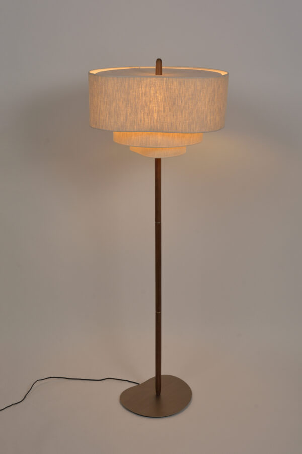 Lampadaire MarketSet Pebble 1xE27 H74cm,crème – Image 6