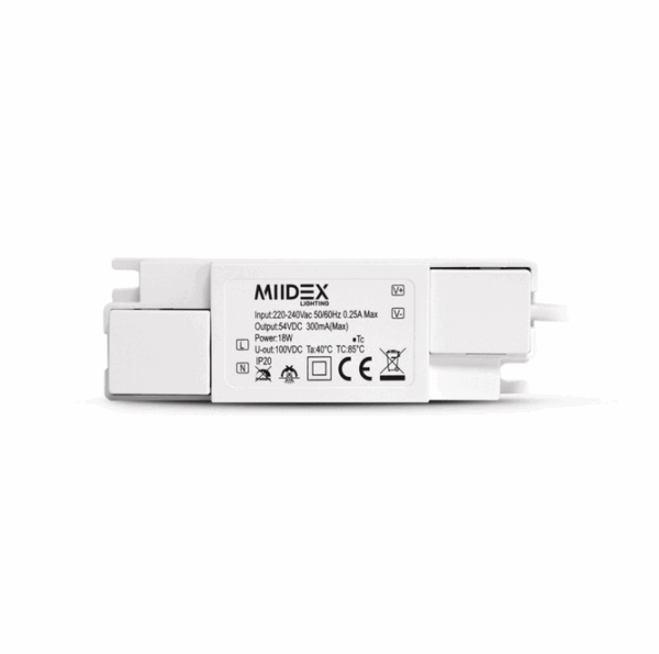 Panel rond Vision El 18w diam 205 (6000k) IP54, blanc – Image 4