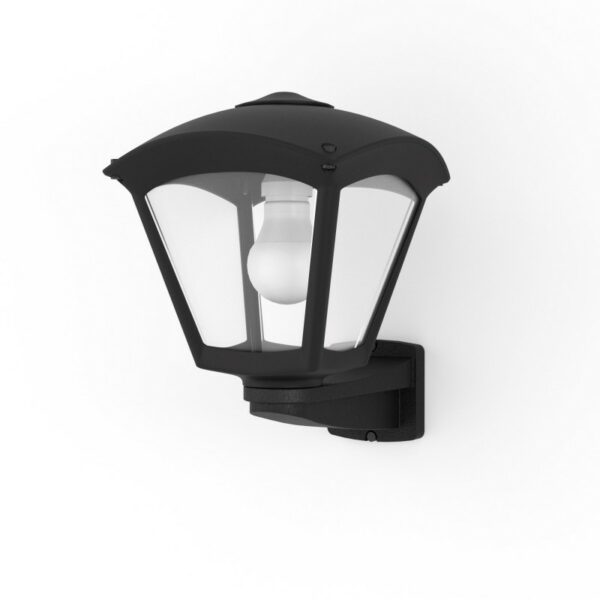 Applique Fumagalli murale Nardo/Roby 1xE27 IP55,noir – Image 2