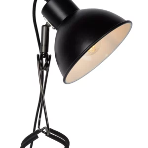 Lampe a pince Lucide Moys 1xE27,noir