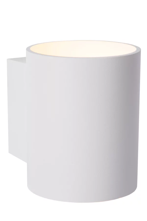 Applique Lucide murale rond Xera 1xG9,blanc