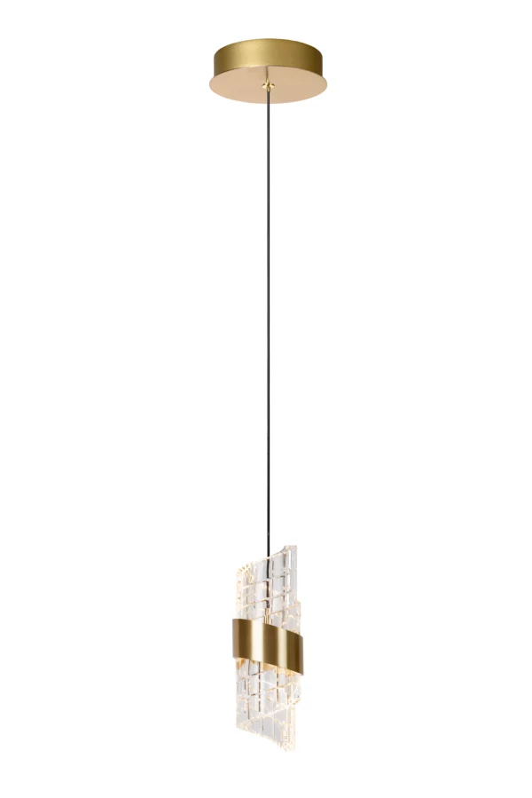Suspension Lucide dim Kligande 9w (2700k) 13cm,or