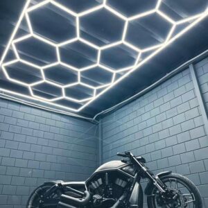 Plafonnier LED nid d’abeille 6000k
