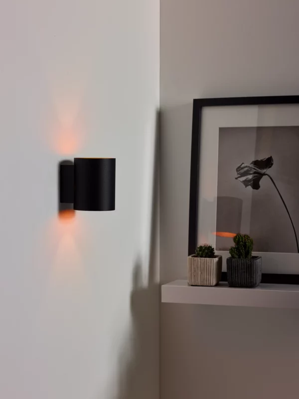 Applique Lucide murale rond Xera 1xG9,noir – Image 3