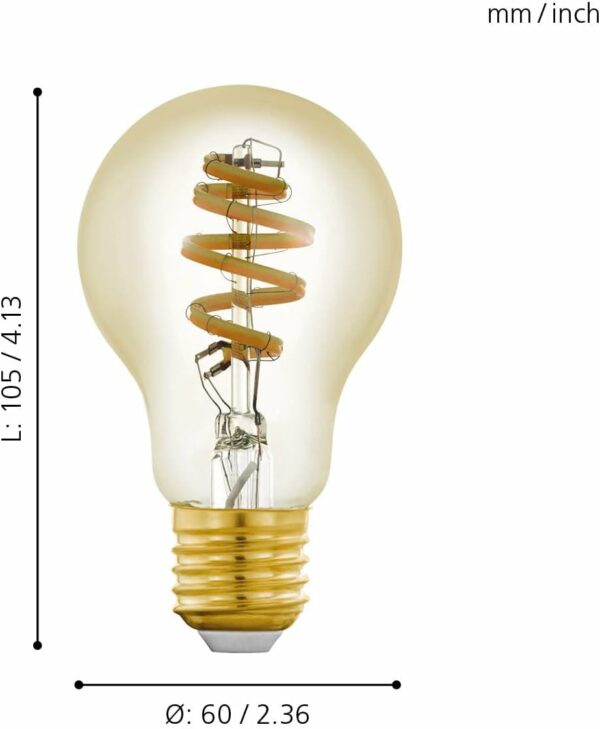 AMPOULE LED FILAMENT CONNECTEE E27 – Image 3