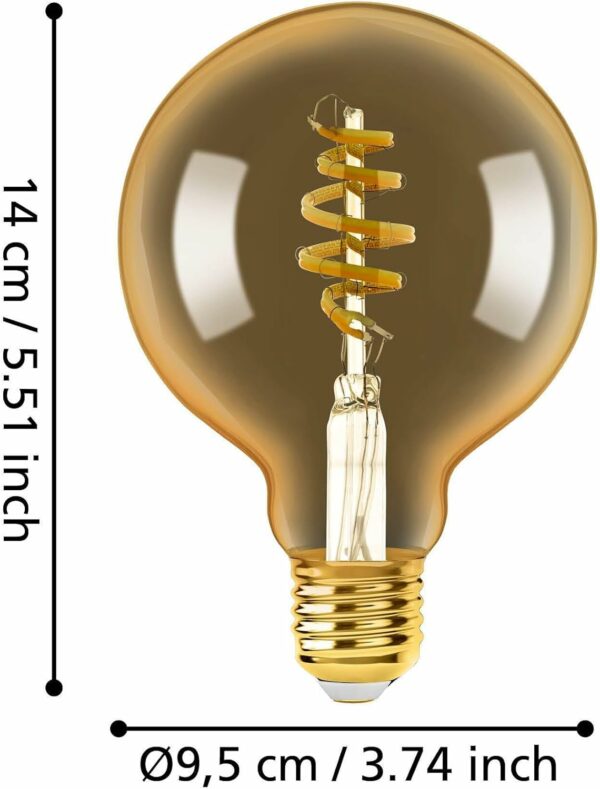 AMPOULE LED FILAMENT CONNECTEE E27 – Image 3