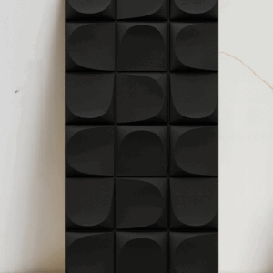 Plaque murale 3D PU-05-2 120x60cm,noir