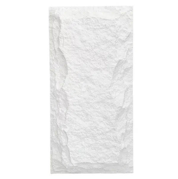 Plaque murale PU-08W 120x60cm,pierre blanc