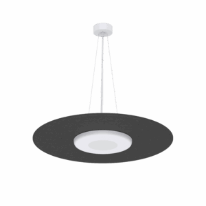 Abat-jour acoustique circulaire pour AL187 72cm,noir