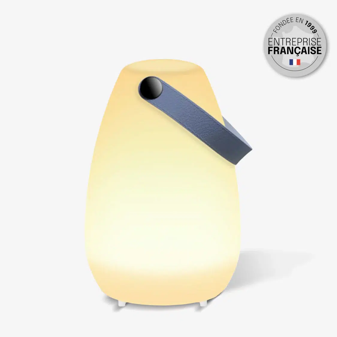 Lampe rechargeable bluetooth 100lm (RGB) IP44,blanc