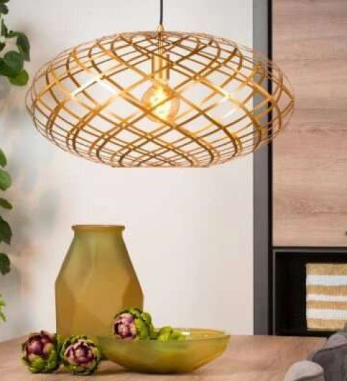 Suspension Lucide Wolfram 1xE27 65cm,or