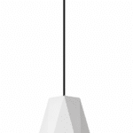Suspension Lucide Gipsy 1xE27 20cm,blanc