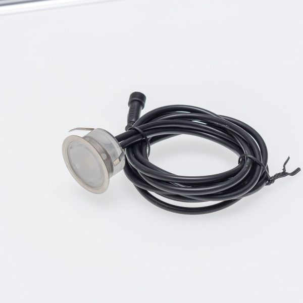 Mini spot led encastré bois