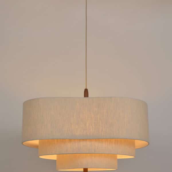 Suspension MarketSet Pebble 1xE27 78cm,crème