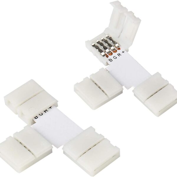 Connecteur T pour ruban led RGB