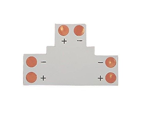 Connecteur T pour ruban led monocouleur