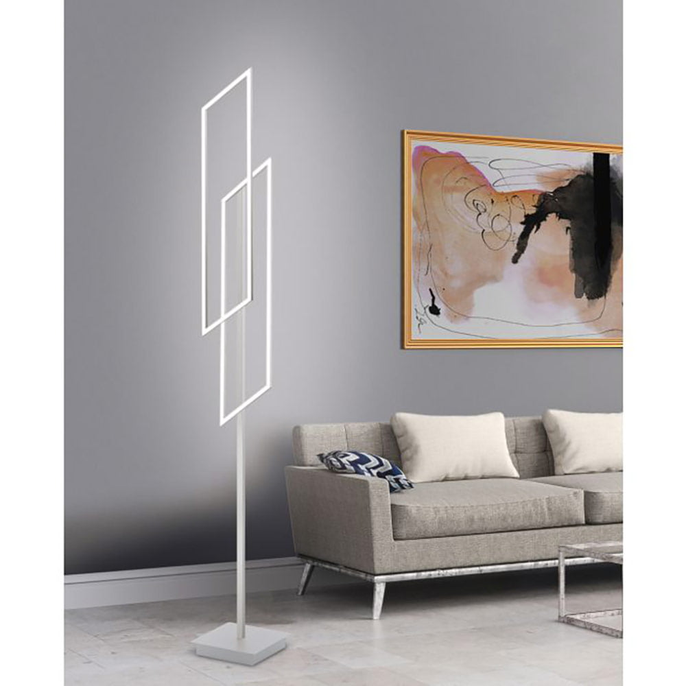 Lampadaire dimmable Paul Neuhaus Silber 40w CCT H165cm