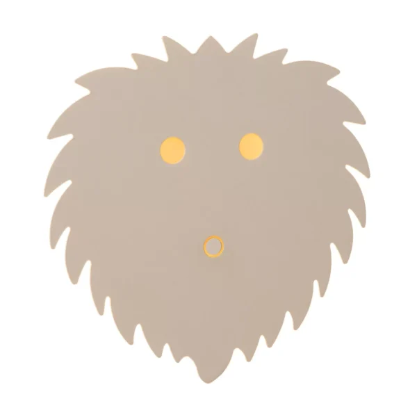 Applique Lucide Charlie Lion 7w (2700k),crème
