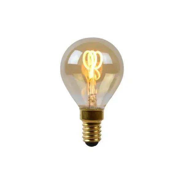 Ampoule filament led Lucide E14 P45 3w (2200k)