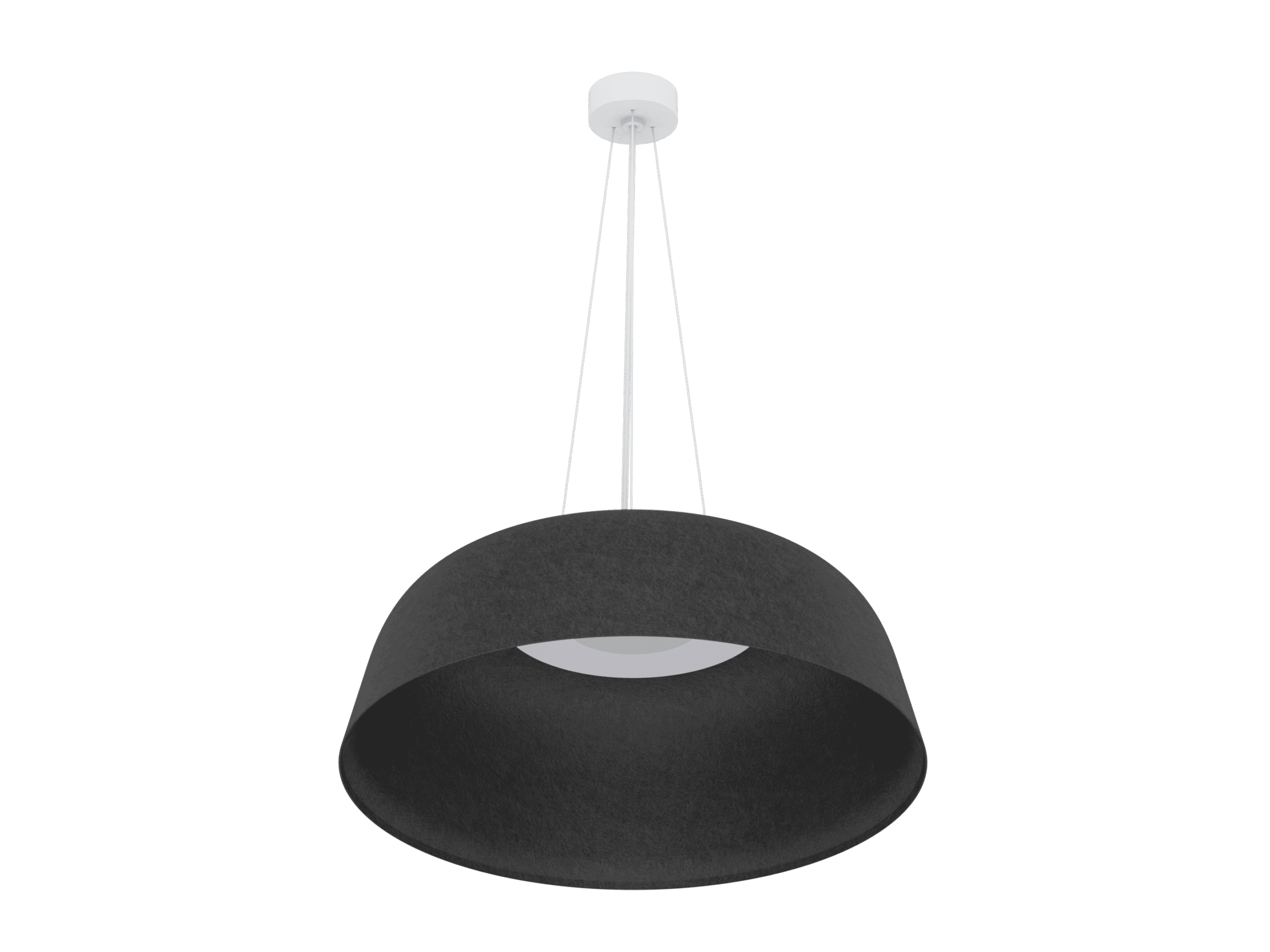 5170-4-scaled-2.png Abat-jour acoustique dôme pour AL187 63cm,noir – Image 1