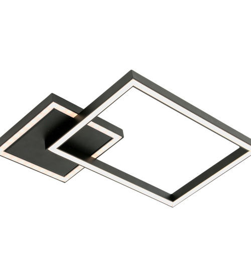 Plafonnier LED Lines carré 25w 37cm