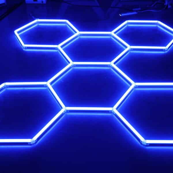 Plafonnier led nid d abeille RGB