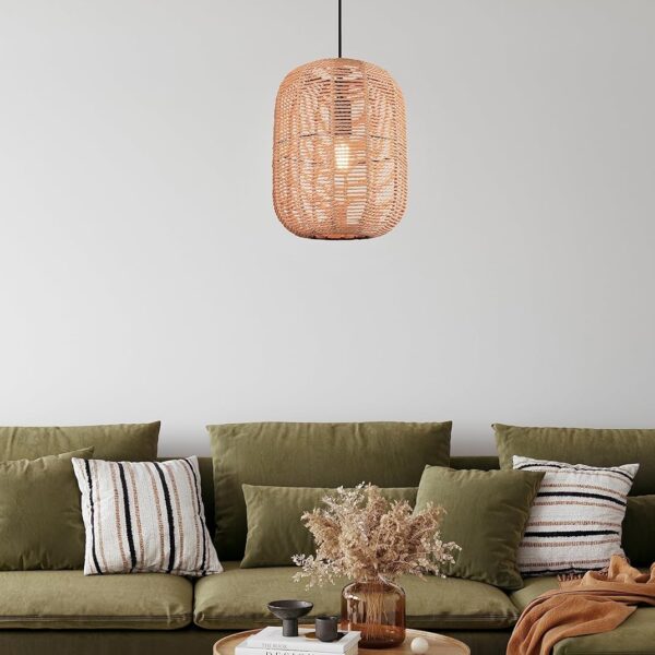 Suspension Trio Runa 1xE27 32cm,naturel