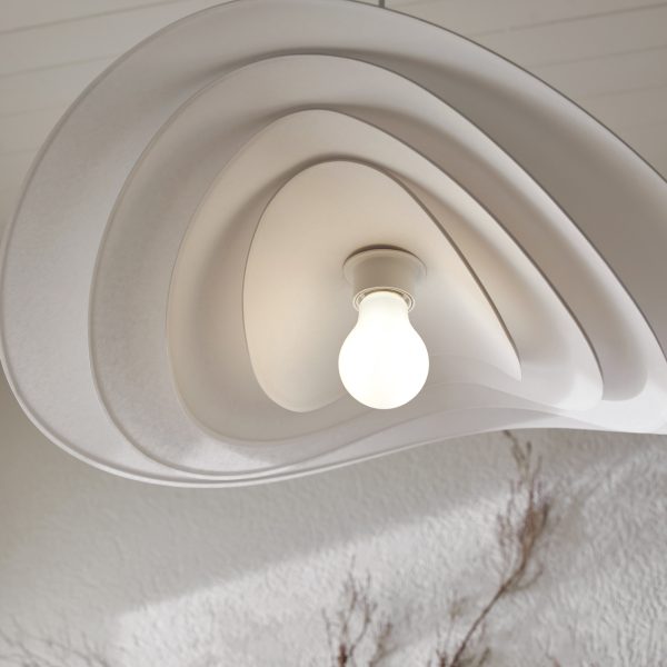 Suspension MarketSet Selenitis 1xE27 78cm,blanc