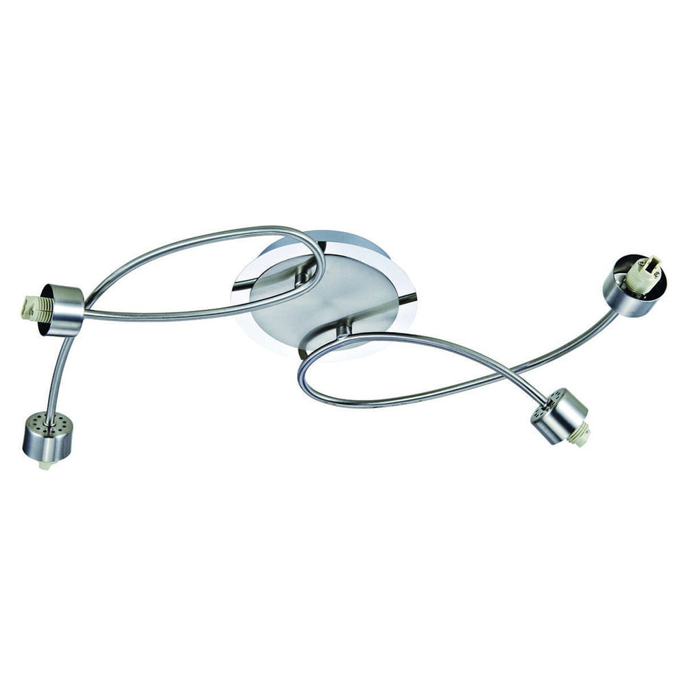 Plafonnier Spot REMIX Argentée en Métal