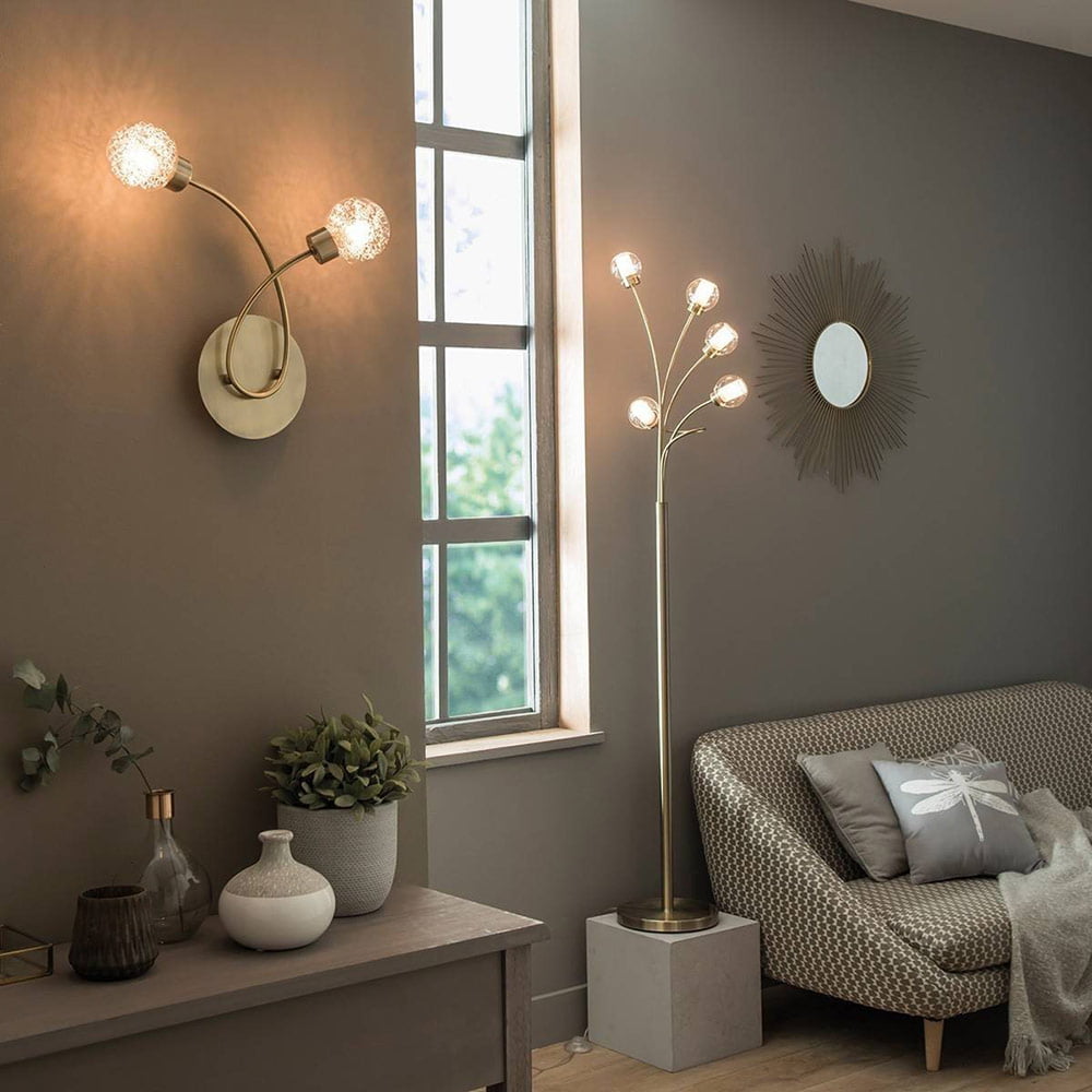 Applique Murale REMIX Dorée en Métal