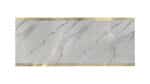 Plaque murale PVC HC8881-3 122x280cm,marbre ceramic blanc – Image 2