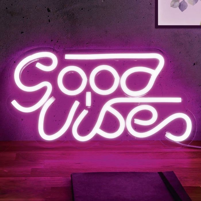 LAMPE NEON GOOD VIBES