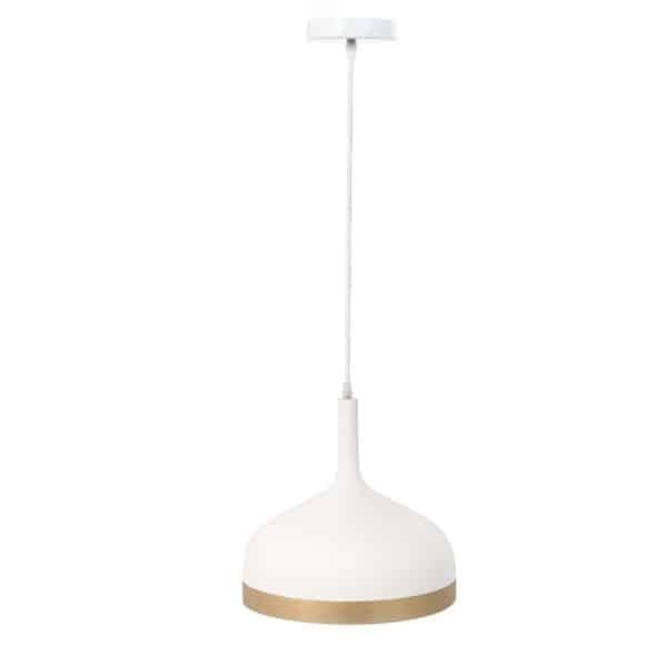 Suspension Cloche cercle dore m4