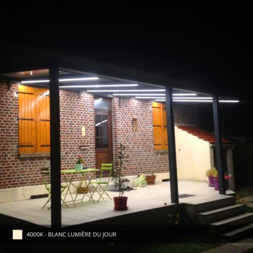 Profilé aluminium Extra plat