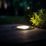 Spot led encastré orientable dimmable 8w IP65,chrome – Image 2