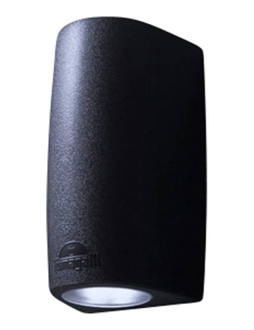 Applique Fumagalli murale Marta90 2xGU10/6w CCT IP55,noir