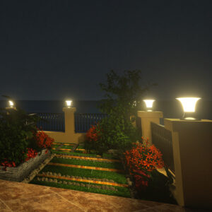 POTELET SOLAIRE DIAMOND