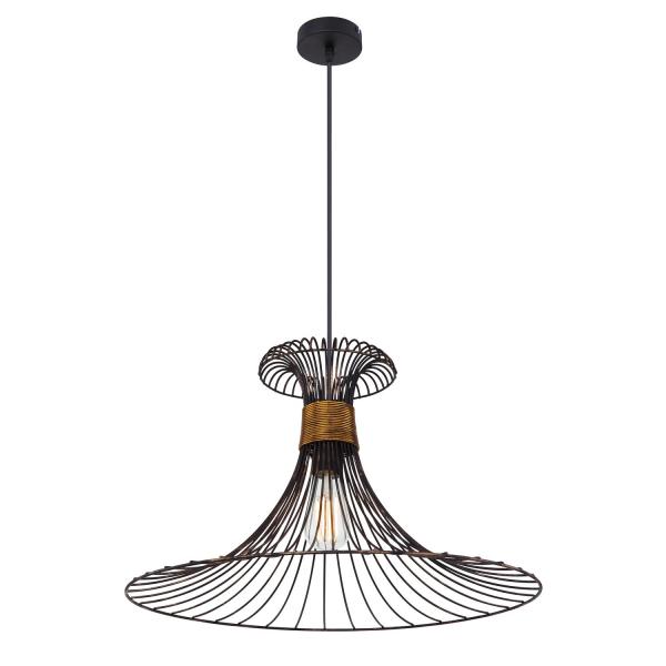 Suspension Globo Purra 1xE27 55cm,noir