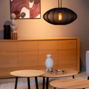 CORINA - Suspension - Ø 50 cm - 1xE27 - Noir