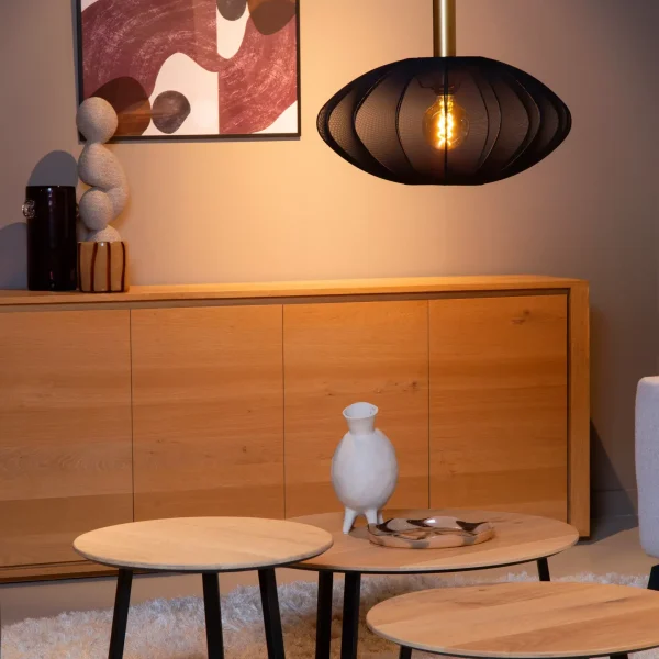 CORINA - Suspension - Ø 50 cm - 1xE27 - Noir