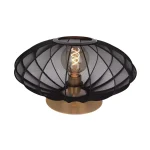 CORINA - Lampe de table - Ø 40 cm - 1xE27 - Noir – Image 3