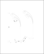 RANKOS - Lampadaire - 5xE14 - Noir – Image 4